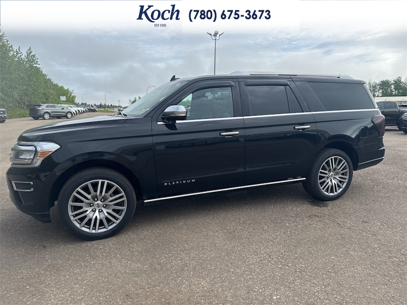 USED 2022 Ford Expedition Platinum Max - Black Exterior - $58,995 - Stock #A26114A - VIN 1FMJK1MT9NEA21475 - Photo 6