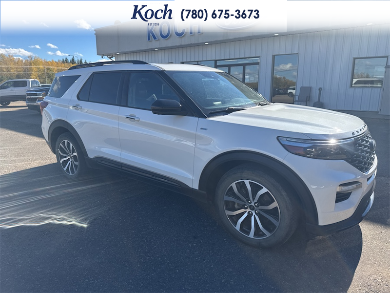 USED 2022 Ford Explorer ST-Line - Star White Tri-coat Metallic Exterior - $37,995 - Stock #A26150A - VIN 1FMSK8KH3NGB93212 - Photo 15