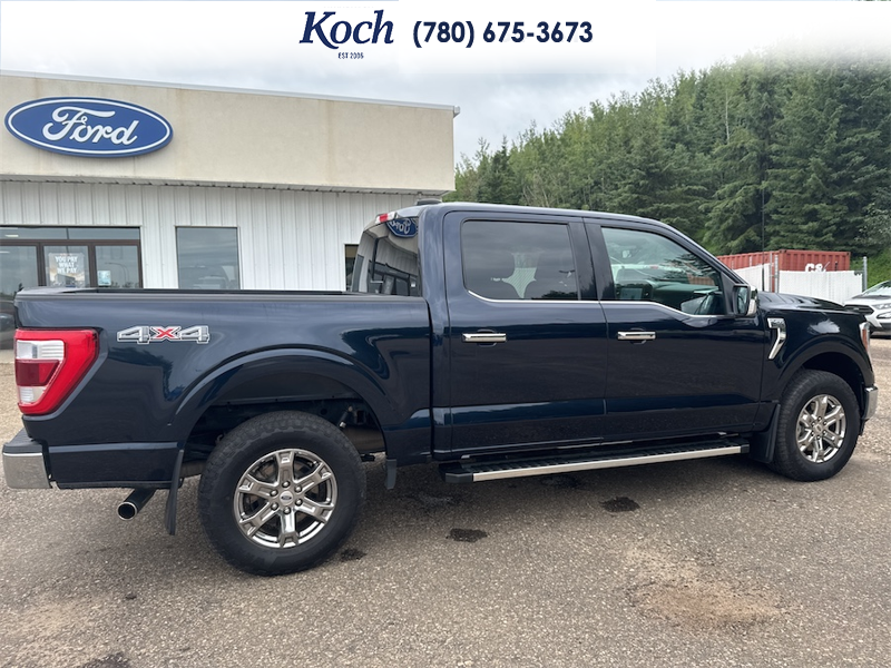 USED 2022 Ford F-150 Lariat - Antimatter Blue Metallic Exterior - $48,995 - Stock #AR666 - VIN 1FTFW1E89NFB25399 - Photo 12