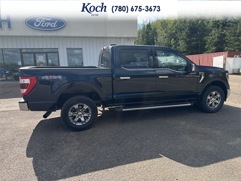 USED 2022 Ford F-150 Lariat - Antimatter Blue Metallic Exterior - $41,995 - Stock #AP719 - VIN 1FTFW1E58NFA36283 - Photo 12