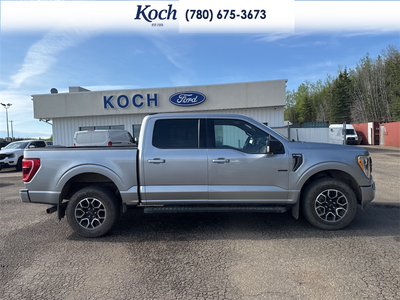 USED 2022 Ford F-150 XLT - Silver Exterior - $45,745 - Stock #A26108A - VIN 1FTEW1EP2NKD91504