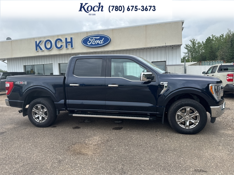USED 2022 Ford F-150 Lariat - Antimatter Blue Metallic Exterior - $48,995 - Stock #AR666 - VIN 1FTFW1E89NFB25399 - Photo 14