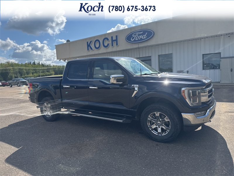 USED 2022 Ford F-150 Lariat - Antimatter Blue Metallic Exterior - $41,995 - Stock #AP719 - VIN 1FTFW1E58NFA36283 - Photo 15