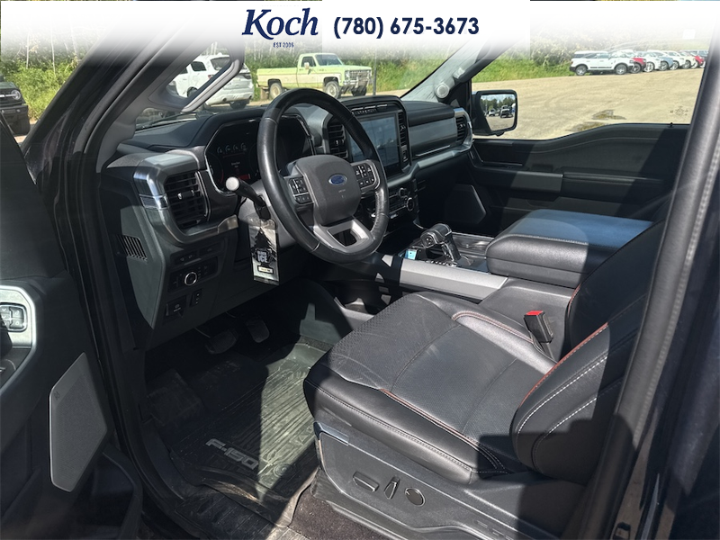 USED 2022 Ford F-150 Lariat - Antimatter Blue Metallic Exterior - $41,995 - Stock #AP719 - VIN 1FTFW1E58NFA36283 - Photo 17