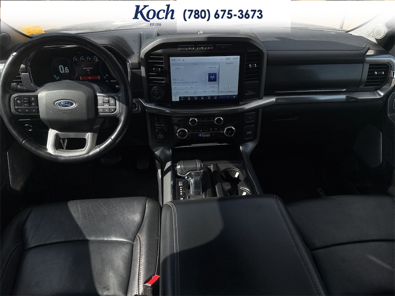 USED 2022 Ford F-150 Lariat - Antimatter Blue Metallic Exterior - $41,995 - Stock #AP719 - VIN 1FTFW1E58NFA36283 - Photo 19