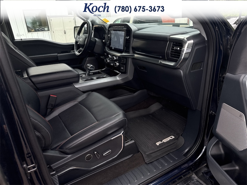USED 2022 Ford F-150 Lariat - Antimatter Blue Metallic Exterior - $48,995 - Stock #AR666 - VIN 1FTFW1E89NFB25399 - Photo 21