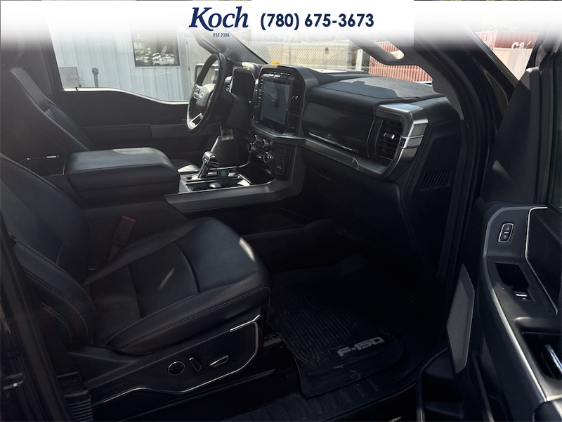 USED 2022 Ford F-150 Lariat - Antimatter Blue Metallic Exterior - $41,995 - Stock #AP719 - VIN 1FTFW1E58NFA36283 - Photo 21