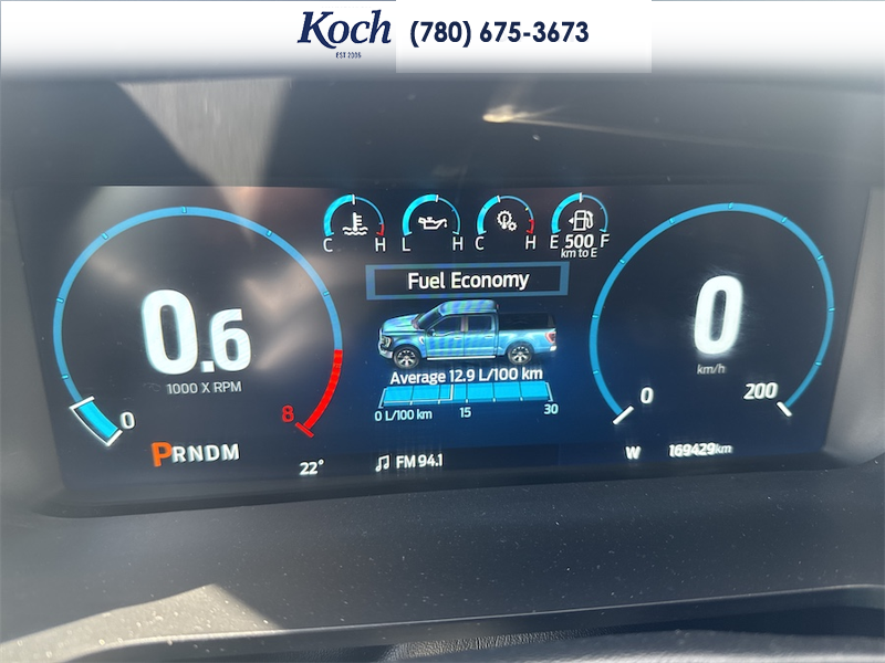 USED 2022 Ford F-150 Lariat - Antimatter Blue Metallic Exterior - $41,995 - Stock #AP719 - VIN 1FTFW1E58NFA36283 - Photo 31