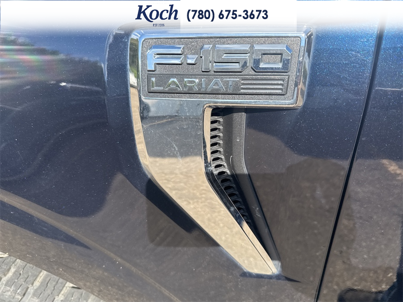 USED 2022 Ford F-150 Lariat - Antimatter Blue Metallic Exterior - $41,995 - Stock #AP719 - VIN 1FTFW1E58NFA36283 - Photo 37