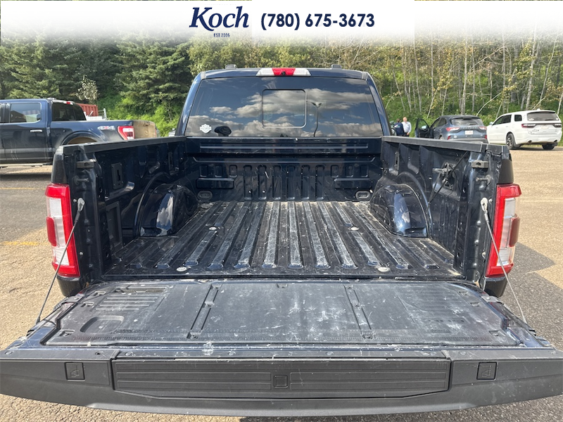 USED 2022 Ford F-150 Lariat - Antimatter Blue Metallic Exterior - $41,995 - Stock #AP719 - VIN 1FTFW1E58NFA36283 - Photo 40