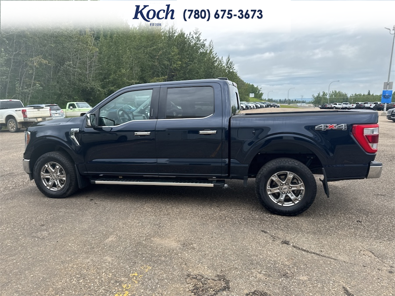 USED 2022 Ford F-150 Lariat - Antimatter Blue Metallic Exterior - $48,995 - Stock #AR666 - VIN 1FTFW1E89NFB25399 - Photo 8