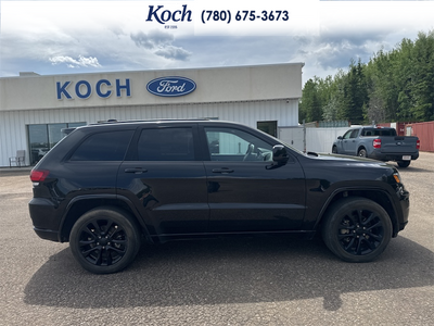 USED 2022 Jeep Grand Cherokee WK Altitude - Black Exterior - $34,995 - Stock #A26176A - VIN 1C4RJFAG8NC163634