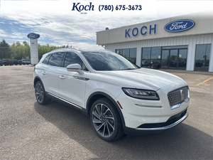USED 2022 Lincoln Nautilus Reserve - Pristine White Metallic Tri-coat Exterior / EBONY PERFORATED LEATHER Interior - $41,995 - Stock #AR516 - VIN 2LMPJ8KP5NBL15659