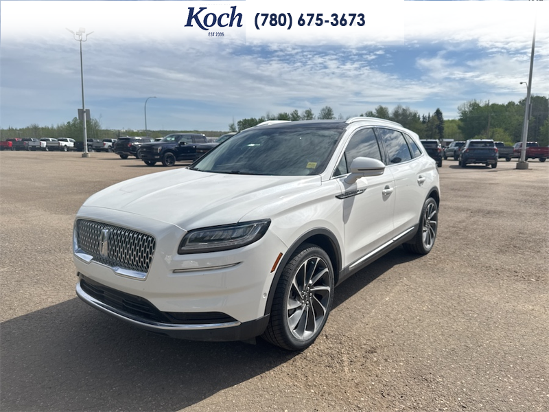 USED 2022 Lincoln Nautilus Reserve - Pristine White Metallic Tri-coat Exterior / EBONY PERFORATED LEATHER Interior - $41,995 - Stock #AR516 - VIN 2LMPJ8KP5NBL15659 - Photo 4