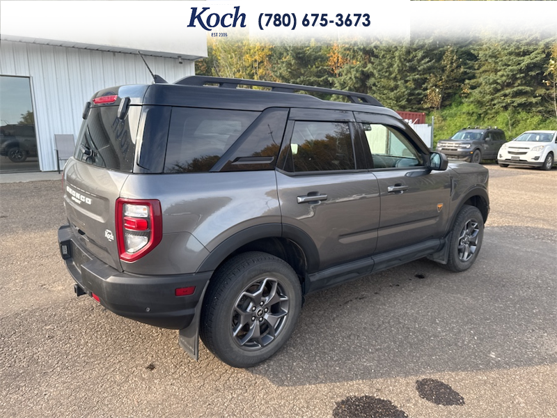 USED 2023 Ford Bronco Sport Badlands - Carbonized Grey Metallic Exterior / EBONY ROAST Interior - $35,850 - Stock #A26261A - VIN 3FMCR9D99PRD36350 - Photo 11