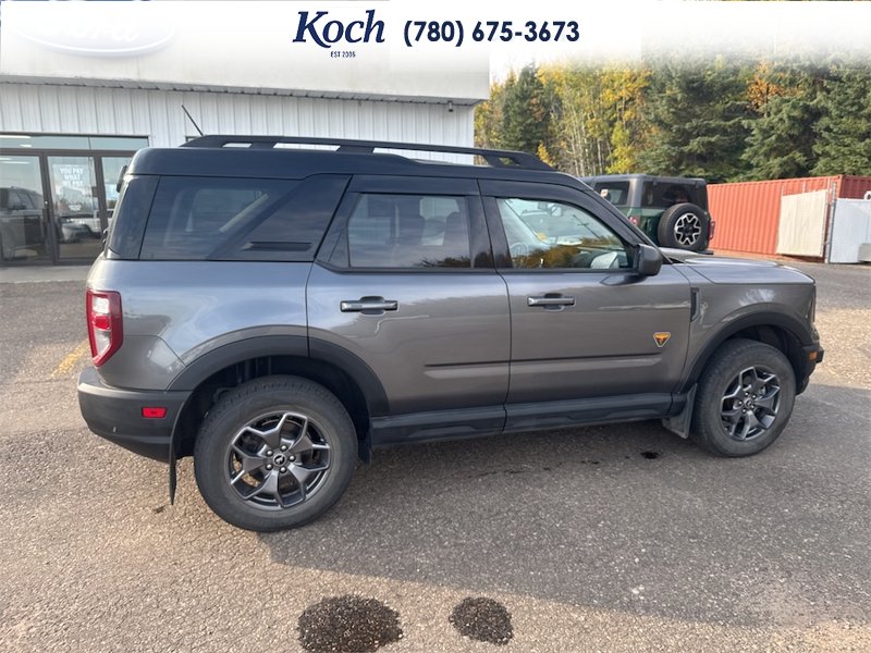 USED 2023 Ford Bronco Sport Badlands - Carbonized Grey Metallic Exterior / EBONY ROAST Interior - $35,850 - Stock #A26261A - VIN 3FMCR9D99PRD36350 - Photo 12