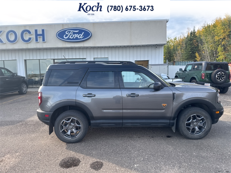USED 2023 Ford Bronco Sport Badlands - Carbonized Grey Metallic Exterior / EBONY ROAST Interior - $35,850 - Stock #A26261A - VIN 3FMCR9D99PRD36350 - Photo 13