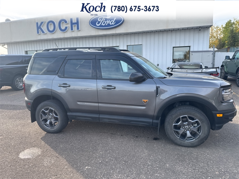 USED 2023 Ford Bronco Sport Badlands - Carbonized Grey Metallic Exterior / EBONY ROAST Interior - $35,850 - Stock #A26261A - VIN 3FMCR9D99PRD36350 - Photo 14
