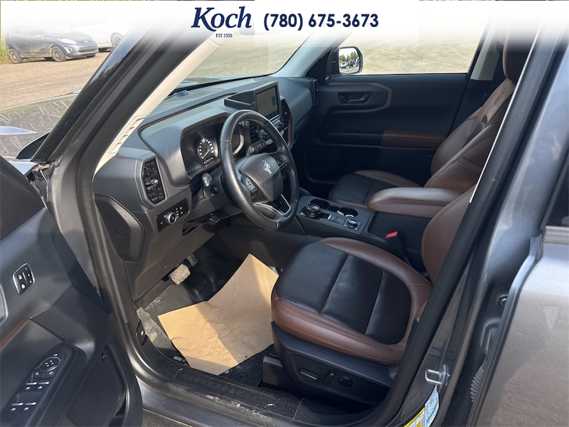 USED 2023 Ford Bronco Sport Badlands - Carbonized Grey Metallic Exterior / EBONY ROAST Interior - $35,850 - Stock #A26261A - VIN 3FMCR9D99PRD36350 - Photo 17