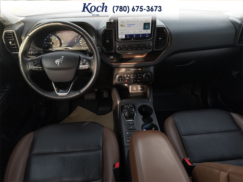 USED 2023 Ford Bronco Sport Badlands - Carbonized Grey Metallic Exterior / EBONY ROAST Interior - $35,850 - Stock #A26261A - VIN 3FMCR9D99PRD36350 - Photo 19