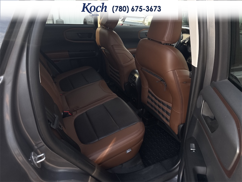 USED 2023 Ford Bronco Sport Badlands - Carbonized Grey Metallic Exterior / EBONY ROAST Interior - $35,850 - Stock #A26261A - VIN 3FMCR9D99PRD36350 - Photo 20
