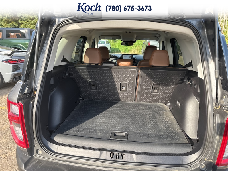 USED 2023 Ford Bronco Sport Badlands - Carbonized Grey Metallic Exterior / EBONY ROAST Interior - $35,850 - Stock #A26261A - VIN 3FMCR9D99PRD36350 - Photo 37