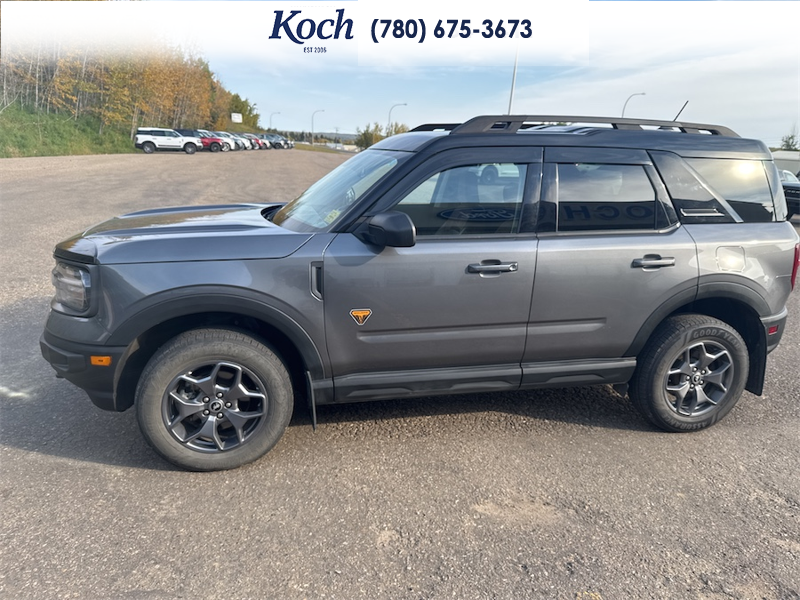 USED 2023 Ford Bronco Sport Badlands - Carbonized Grey Metallic Exterior / EBONY ROAST Interior - $35,850 - Stock #A26261A - VIN 3FMCR9D99PRD36350 - Photo 6