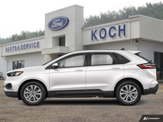 USED 2023 Ford Edge Titanium - White Exterior - $36,995 - Stock #AR635 - VIN 2FMPK4K9XPBA42479
