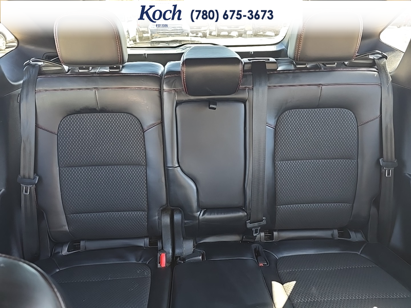 USED 2023 Ford Escape ST-Line Select - Carbonized Grey Metallic Exterior / EBONY VINYL/ RED STITCHING Interior - $29,995 - Stock #A26085A - VIN 1FMCU9NZ8PUA93510 - Photo 23