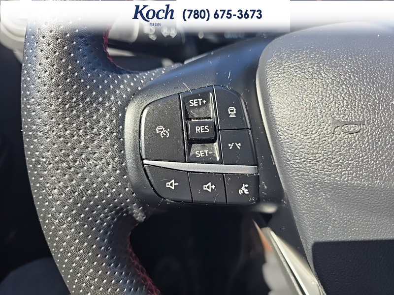 USED 2023 Ford Escape ST-Line Select - Carbonized Grey Metallic Exterior / EBONY VINYL/ RED STITCHING Interior - $29,995 - Stock #A26085A - VIN 1FMCU9NZ8PUA93510 - Photo 30