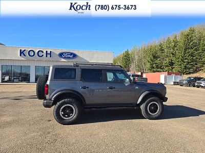 USED 2024 Ford Bronco Big Bend - Carbonized Grey Metallic Exterior / VINYL GREY/ BLACK Interior - $57,500 - Stock #AR612 - VIN 1FMDE7BH7RLA30165