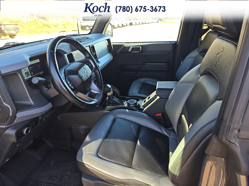 USED 2024 Ford Bronco Big Bend - Carbonized Grey Metallic Exterior / VINYL GREY/ BLACK Interior - $57,500 - Stock #AR612 - VIN 1FMDE7BH7RLA30165 - Photo 17