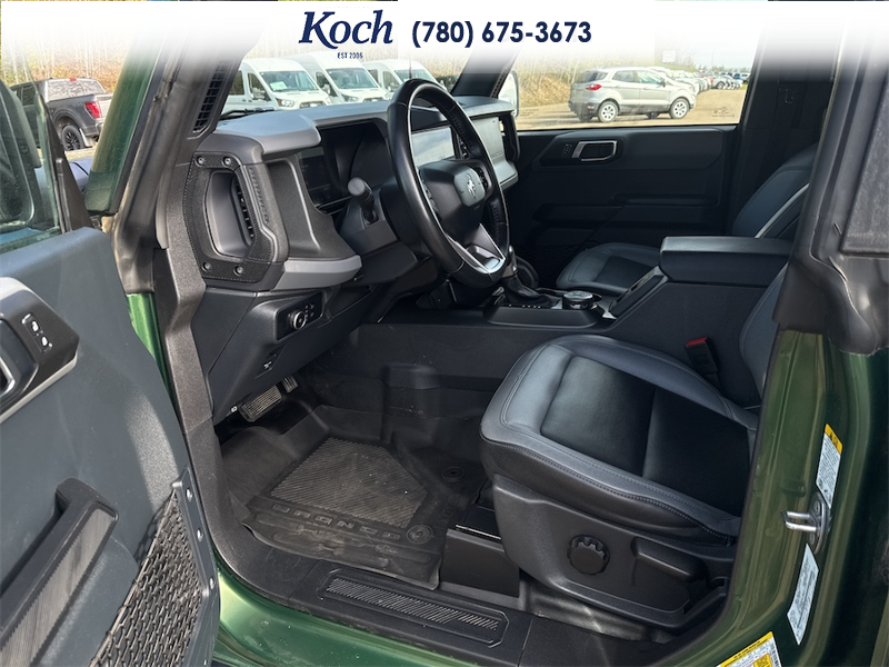 USED 2024 Ford Bronco Big Bend - Eruption Green Metallic Exterior - $46,995 - Stock #A25136A - VIN 1FMDE7BH6RLA79342 - Photo 17