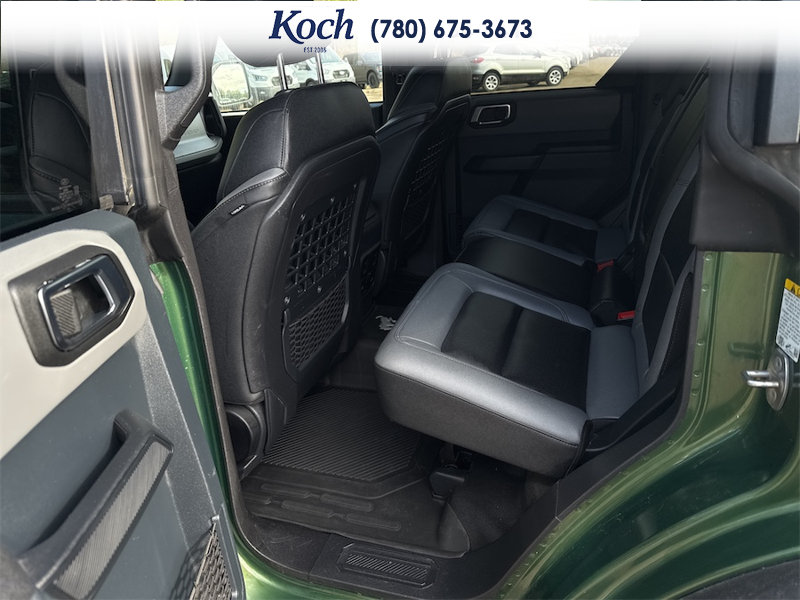 USED 2024 Ford Bronco Big Bend - Eruption Green Metallic Exterior - $46,995 - Stock #A25136A - VIN 1FMDE7BH6RLA79342 - Photo 18