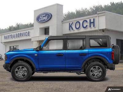 USED 2024 Ford Bronco Big Bend - Blue Exterior - $49,995 - Stock #AR651 - VIN 1FMDE7BH1RLA62478