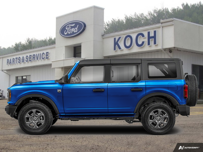 USED 2024 Ford Bronco Big Bend - Blue Exterior - $49,995 - Stock #AR651 - VIN 1FMDE7BH1RLA62478 - Photo 1