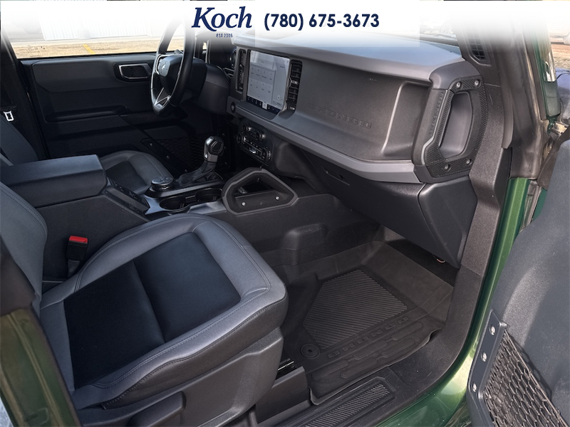 USED 2024 Ford Bronco Big Bend - Eruption Green Metallic Exterior - $46,995 - Stock #A25136A - VIN 1FMDE7BH6RLA79342 - Photo 21