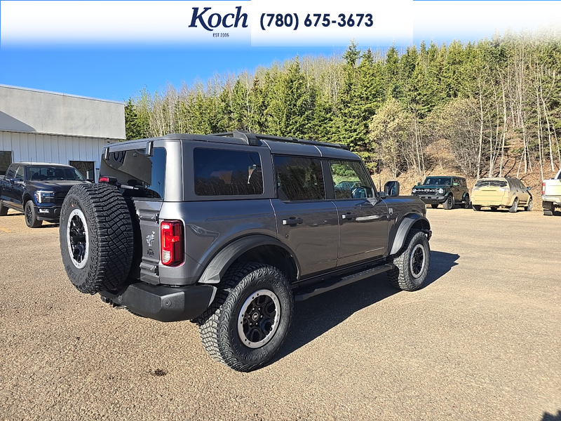 USED 2024 Ford Bronco Big Bend - Carbonized Grey Metallic Exterior / VINYL GREY/ BLACK Interior - $57,500 - Stock #AR612 - VIN 1FMDE7BH7RLA30165 - Photo 2
