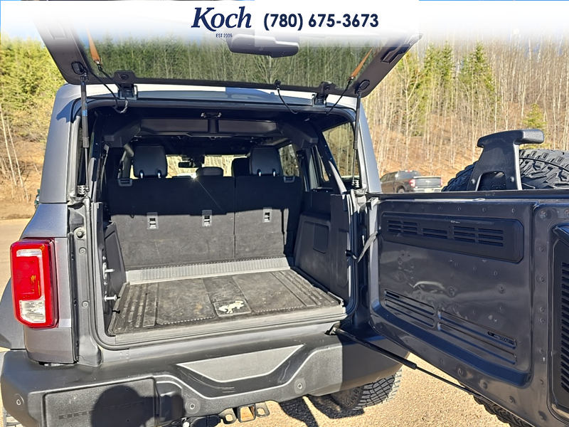 USED 2024 Ford Bronco Big Bend - Carbonized Grey Metallic Exterior / VINYL GREY/ BLACK Interior - $57,500 - Stock #AR612 - VIN 1FMDE7BH7RLA30165 - Photo 38