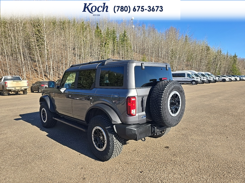 USED 2024 Ford Bronco Big Bend - Carbonized Grey Metallic Exterior / VINYL GREY/ BLACK Interior - $57,500 - Stock #AR612 - VIN 1FMDE7BH7RLA30165 - Photo 3