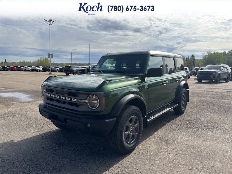 USED 2024 Ford Bronco Big Bend - Eruption Green Metallic Exterior - $46,995 - Stock #A25136A - VIN 1FMDE7BH6RLA79342 - Photo 4