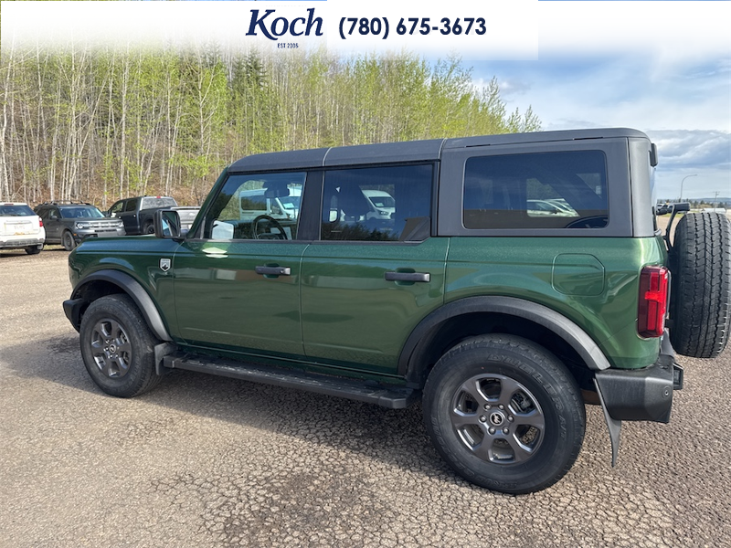 USED 2024 Ford Bronco Big Bend - Eruption Green Metallic Exterior - $46,995 - Stock #A25136A - VIN 1FMDE7BH6RLA79342 - Photo 8
