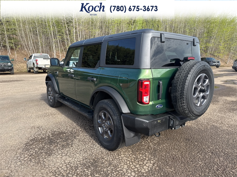 USED 2024 Ford Bronco Big Bend - Eruption Green Metallic Exterior - $46,995 - Stock #A25136A - VIN 1FMDE7BH6RLA79342 - Photo 9