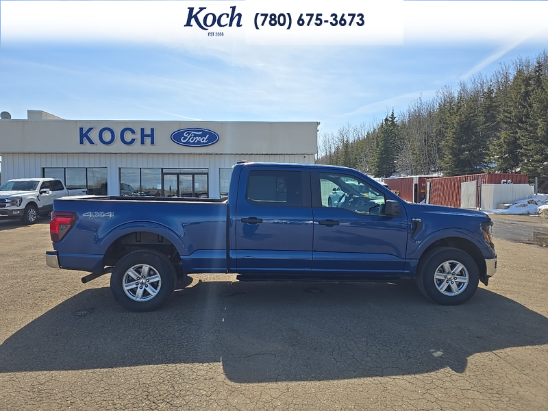 USED 2024 Ford F-150 XL - Atlas Blue Metallic Exterior / MEDIUM DARK SLATE CLOTH Interior - $44,750 - Stock #A26137A - VIN 1FTFW1L87RKE71645 - Photo 13
