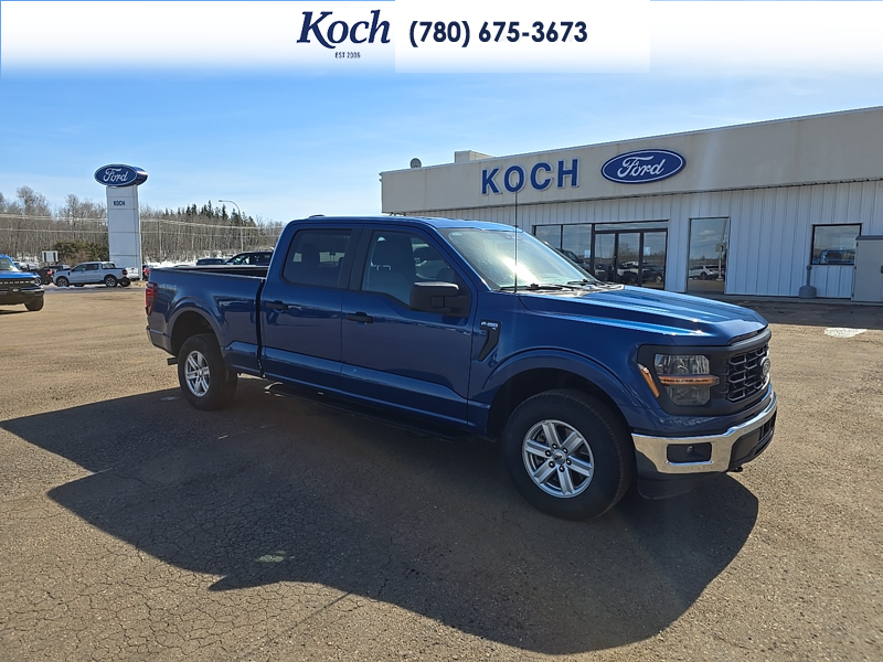USED 2024 Ford F-150 XL - Atlas Blue Metallic Exterior / MEDIUM DARK SLATE CLOTH Interior - $44,750 - Stock #A26137A - VIN 1FTFW1L87RKE71645 - Photo 15