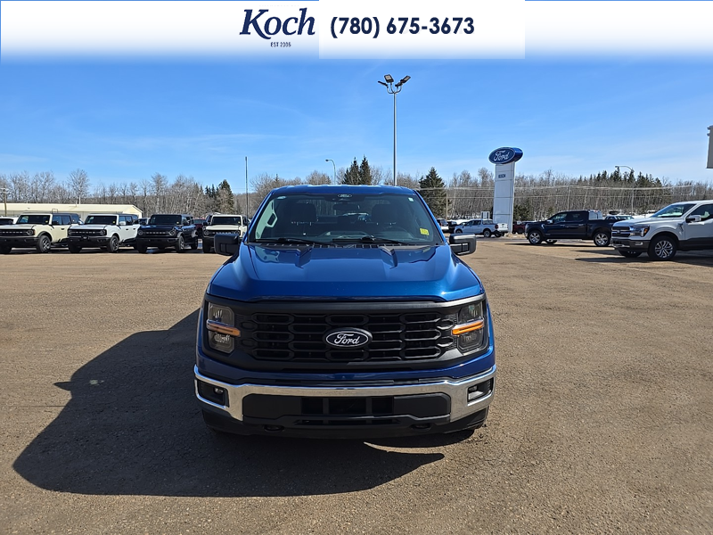 USED 2024 Ford F-150 XL - Atlas Blue Metallic Exterior / MEDIUM DARK SLATE CLOTH Interior - $44,750 - Stock #A26137A - VIN 1FTFW1L87RKE71645 - Photo 16