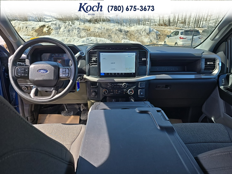 USED 2024 Ford F-150 XL - Atlas Blue Metallic Exterior / MEDIUM DARK SLATE CLOTH Interior - $44,750 - Stock #A26137A - VIN 1FTFW1L87RKE71645 - Photo 19