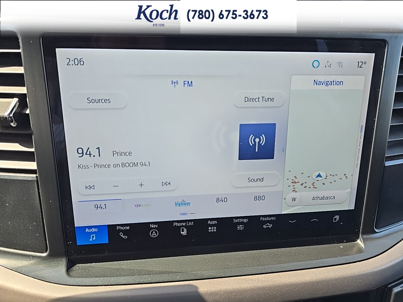 USED 2024 Ford F-150 XL - Atlas Blue Metallic Exterior / MEDIUM DARK SLATE CLOTH Interior - $44,750 - Stock #A26137A - VIN 1FTFW1L87RKE71645 - Photo 24