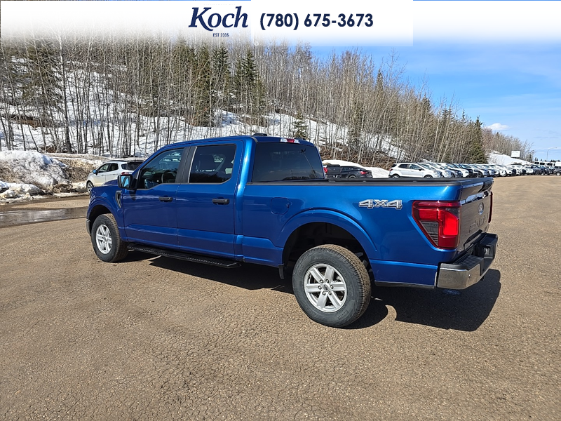 USED 2024 Ford F-150 XL - Atlas Blue Metallic Exterior / MEDIUM DARK SLATE CLOTH Interior - $44,750 - Stock #A26137A - VIN 1FTFW1L87RKE71645 - Photo 9