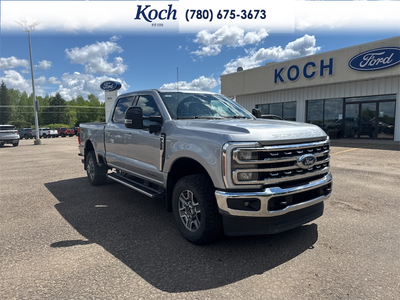 USED 2024 Ford F-350 Super Duty Lariat - Iconic Silver Metallic Exterior - $90,995 - Stock #A26105A - VIN 1FT8W3BTXREE33495